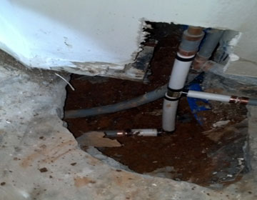 Emergency water leak repair in Woodstock Roswell GA