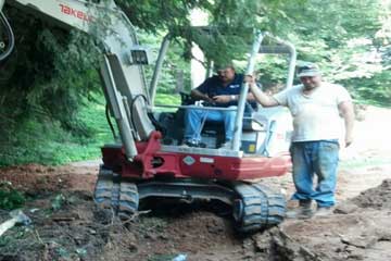 Roswell sewer installation